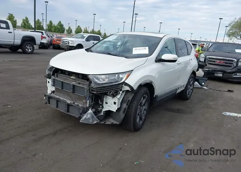 2017 Honda Cr-V Ex z USA, uszkodzony, nr VIN 2HKRW1H57HH518407
